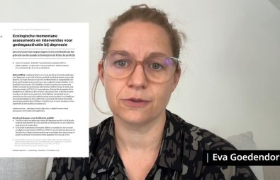 Video-abstract: Ecologische momentane assessments en interventies voor gedragsactivatie bij depressie