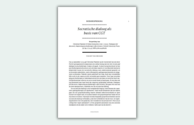 Online first: Socratische dialoog als basis van CGT